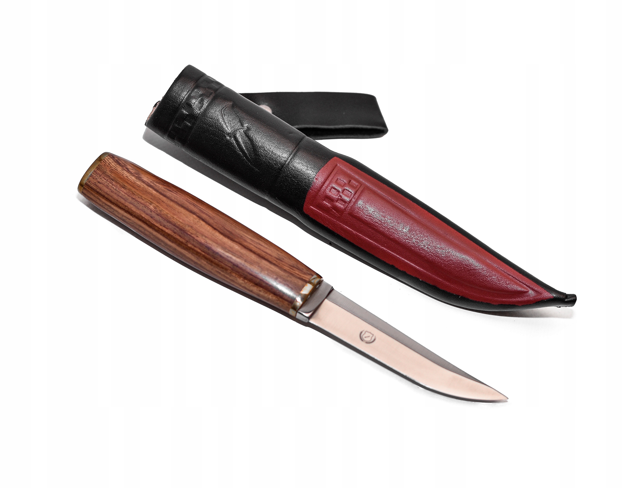 Nůž Puukko Finka Nerezová Ocel Pouzdro Ostrý Columbia Dřevo Klasika Viking