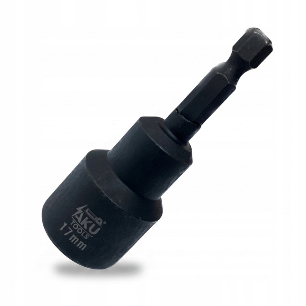 Nasadka Do Wkrętarki z magnesem 17mm Magnetyczna bit 1/4 CrV 65mm