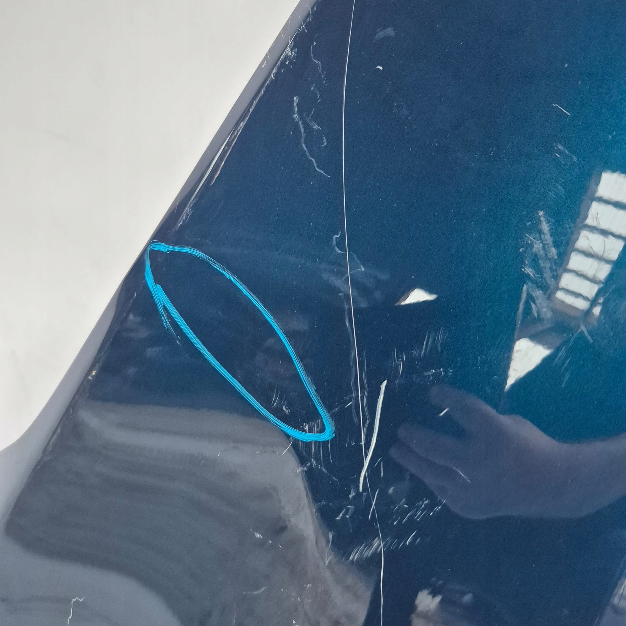 KIA NIRO 16- fender right front front moulding for fender