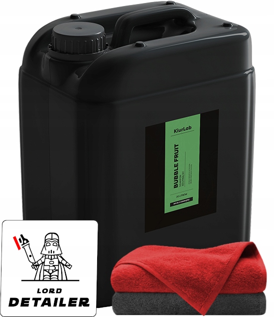 KIURLAB BUBBLE FRUIT SZAMPON DO MYCIA AUTA SAMOCHODU NEUTRALNE PH 20L