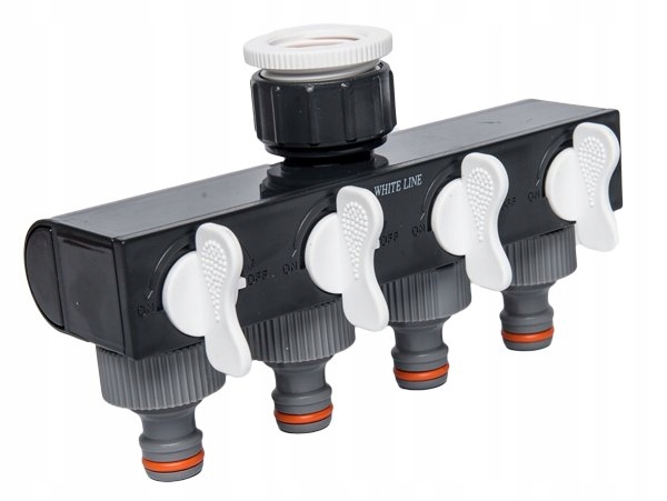 

Rozdzielacz Wody Na Kran 4-DROŻNY Z Zaworami