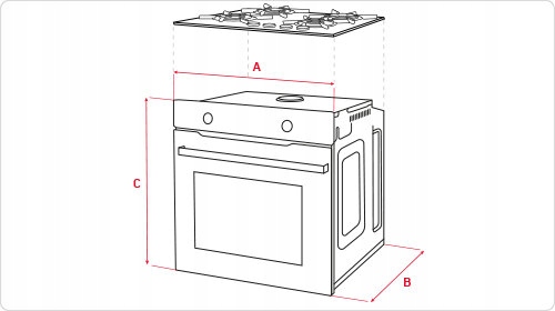 Kuchnia AMICA CES38319B Integra Kod producenta 57488