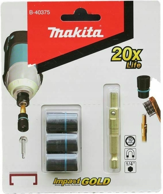 

Makita B-40375 Zestaw Nasadki Udarowe 1/4'' 3SZT