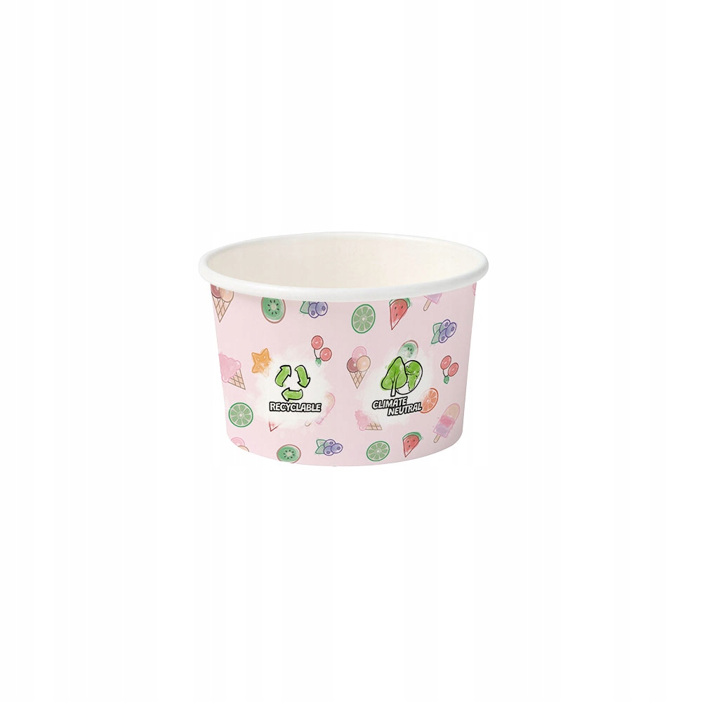 

Pojemniki na lody i desery 100% papier 75 ml 40szt