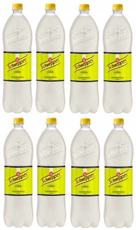 8x 1,35l Schweppes Lemon napój Zgrzewka
