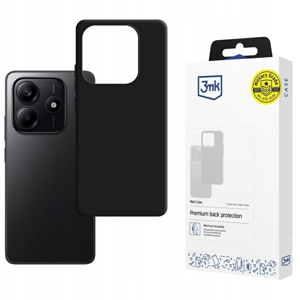 Etui 3MK Matt Case do telefonu Redmi Note 14 4G Ochrona i styl
