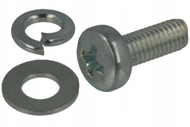 

Wkręt śruba M2 x 6mm (+) zestaw podkładek x20szt