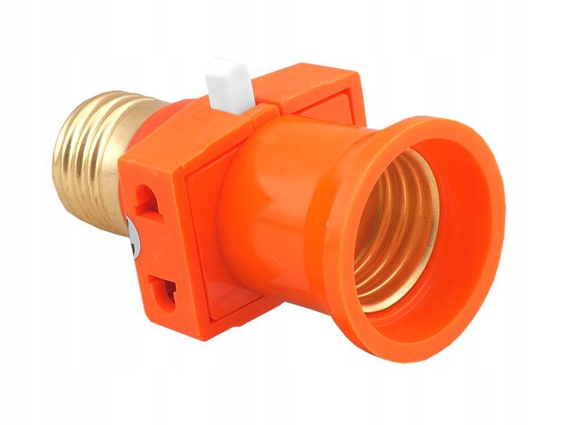 Adapter rozgałęźnik żarówki E27