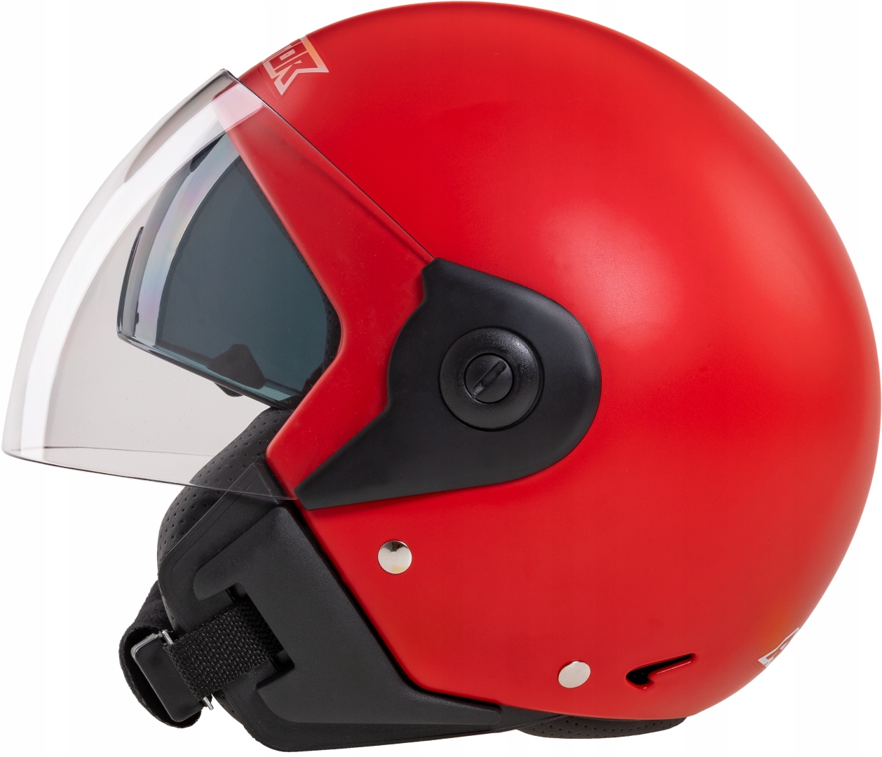 

Kask Motocyklowy Mat Na Skuter Motor Z Szybą Vt L
