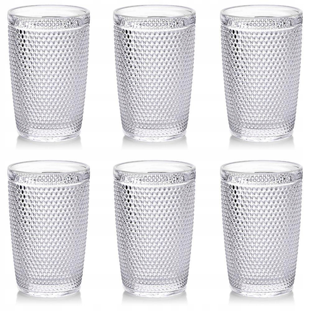 

Szklanki komplet zestaw szklanek 6 szt 300 ml