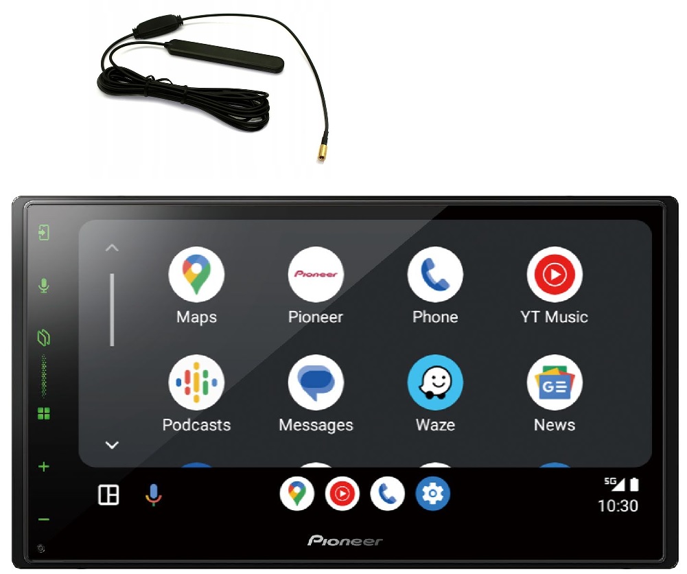 Pioneer SPH-DA77DAB Autorádio Bt Wi-Fi CarPlay Android anténa Dab