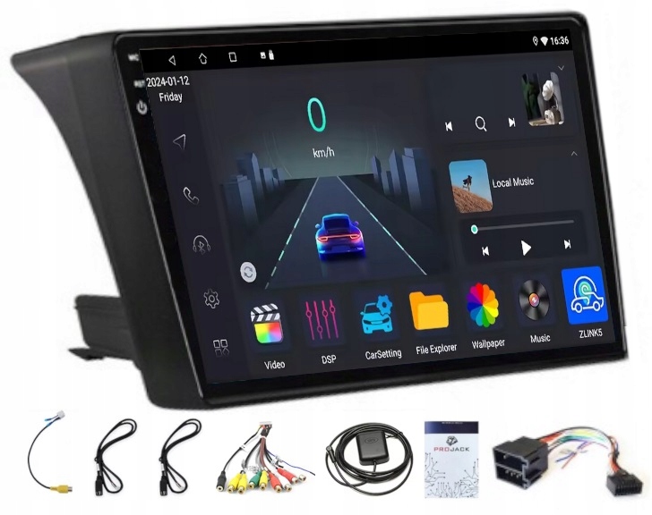 Rádio Navigácia Peugeot Boxer 2006-2015 Usb Wifi Carplay Android 4GB 64GB