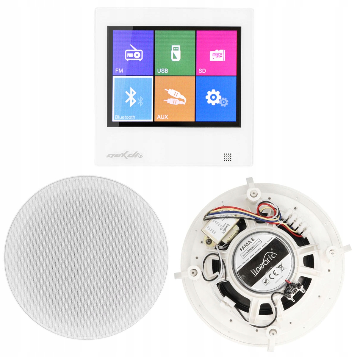 Dsppa Kúpeľňové Rádio S BLUETOOTH/SD/USB-MP3 zes1