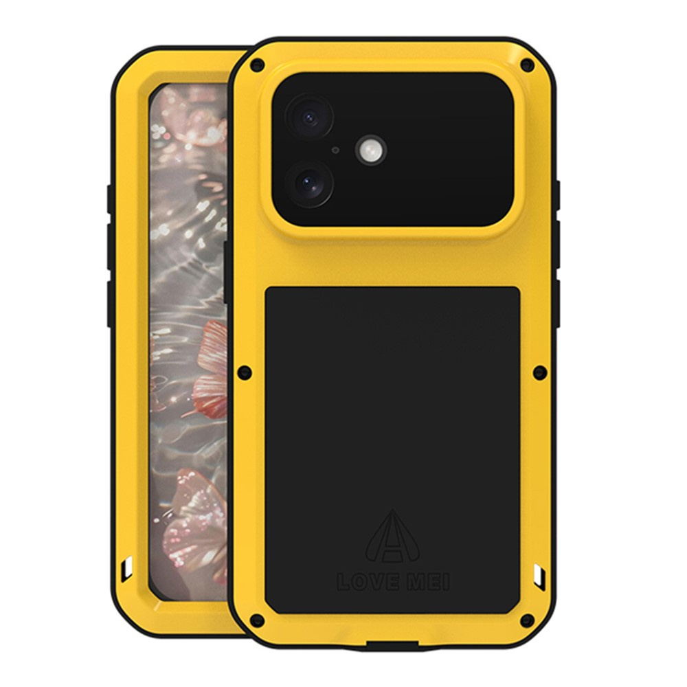 Love Mei Pancéřové Pouzdro Sklo Pro Iphone 17 Case Odolné A Pevné Kryt