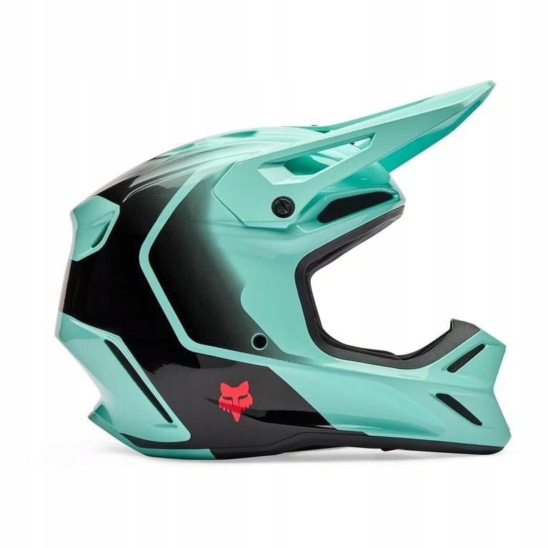 Motocyklová prilba Fox V3 Drip Turquoise zelená čierna Darčeky