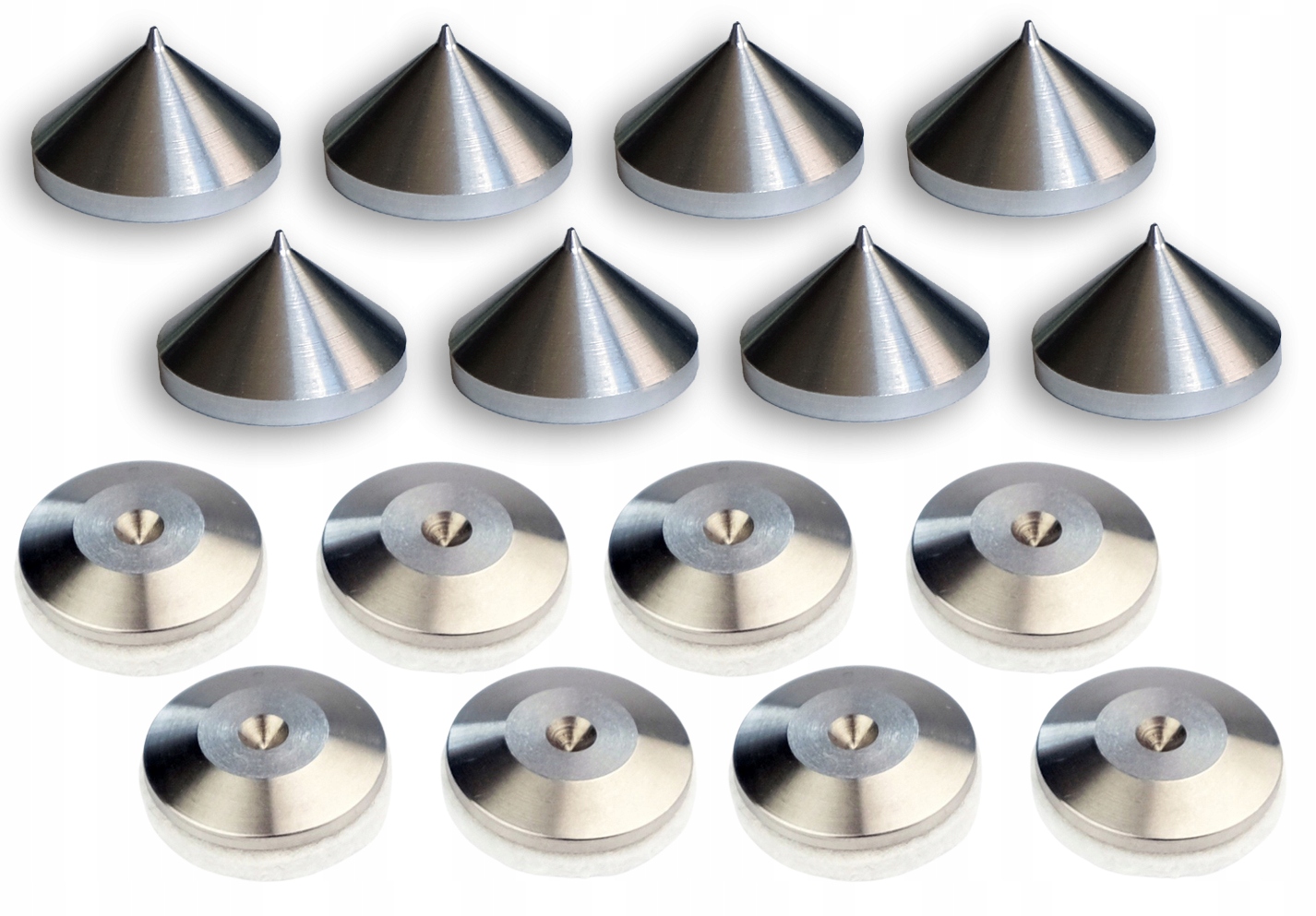 KOLCE PODKŁADKI POD KOLUMNY GŁOŚNIKI PRZYKLEJANE K26 P10 8szt.