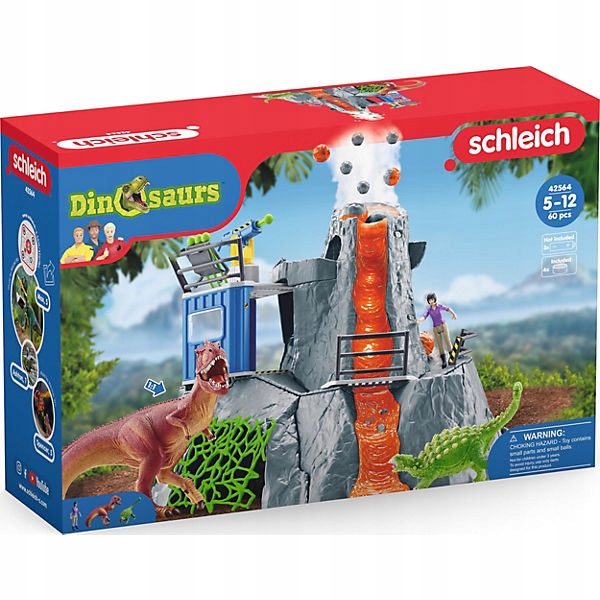 

Schleich 42564 Duża Ekspedycja Na Wulkan Dinosaurs