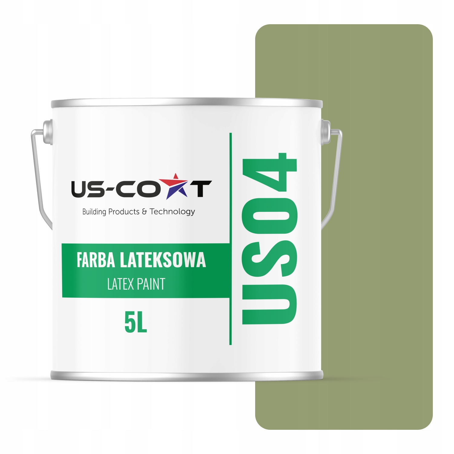 Barva Barva Zhnilá Zeleň Tmavá H2231 5L Hluboká Matná Na Stěny