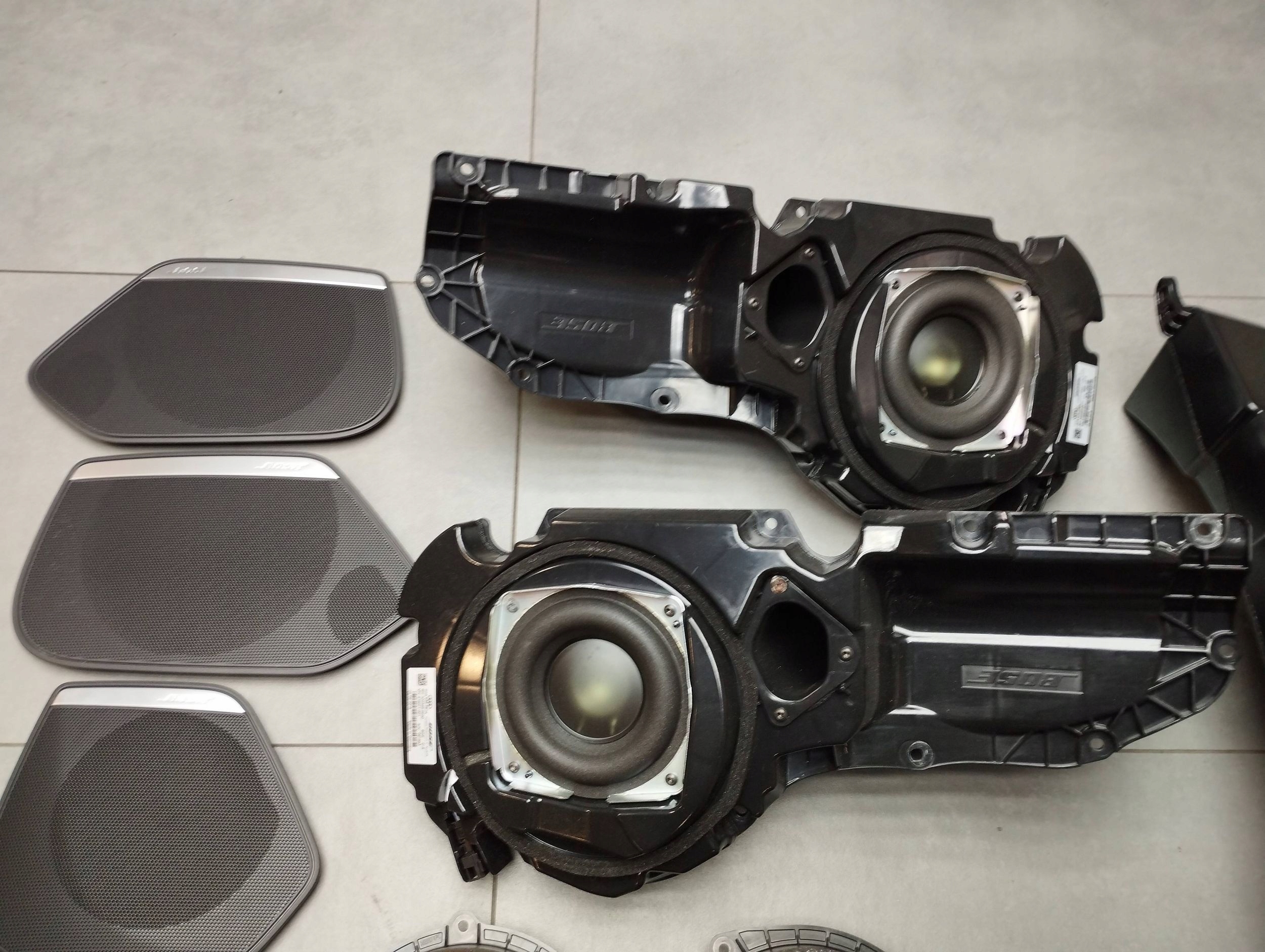 Audi A7 4G 2016 speakers amplifier BOSE 4G5035223B