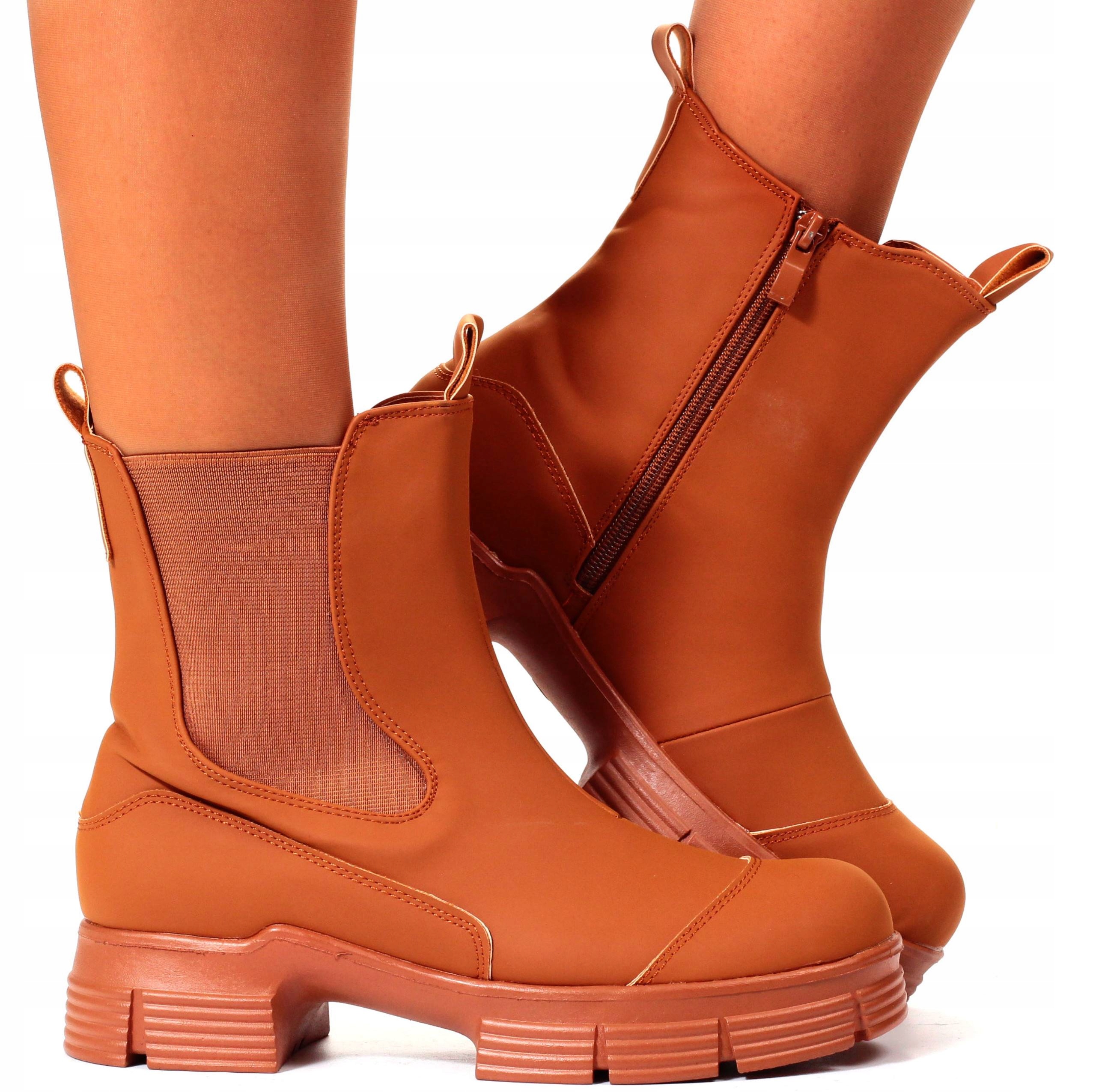 

Botki Damskie Buty Ocieplane Lekkie