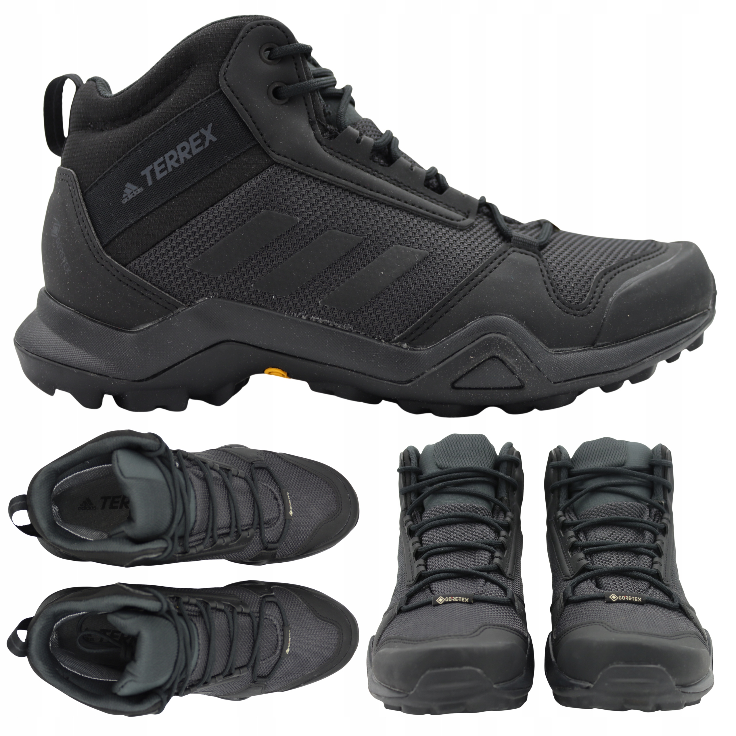 Pánské Boty Adidas Terrex Trrekingové Gore Tex Do Hor Pohodlné Vel. 46