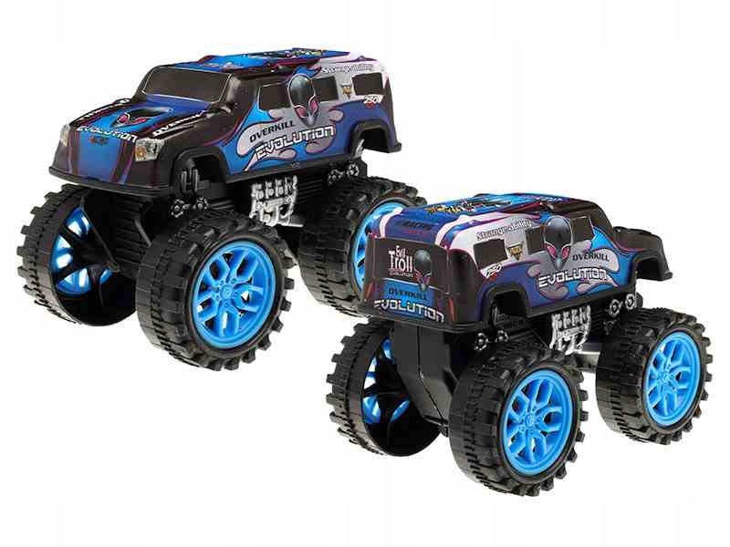 Monster Wheel, zestaw 2 pojazdów, mix kolorów Autor Praca zbiorowa