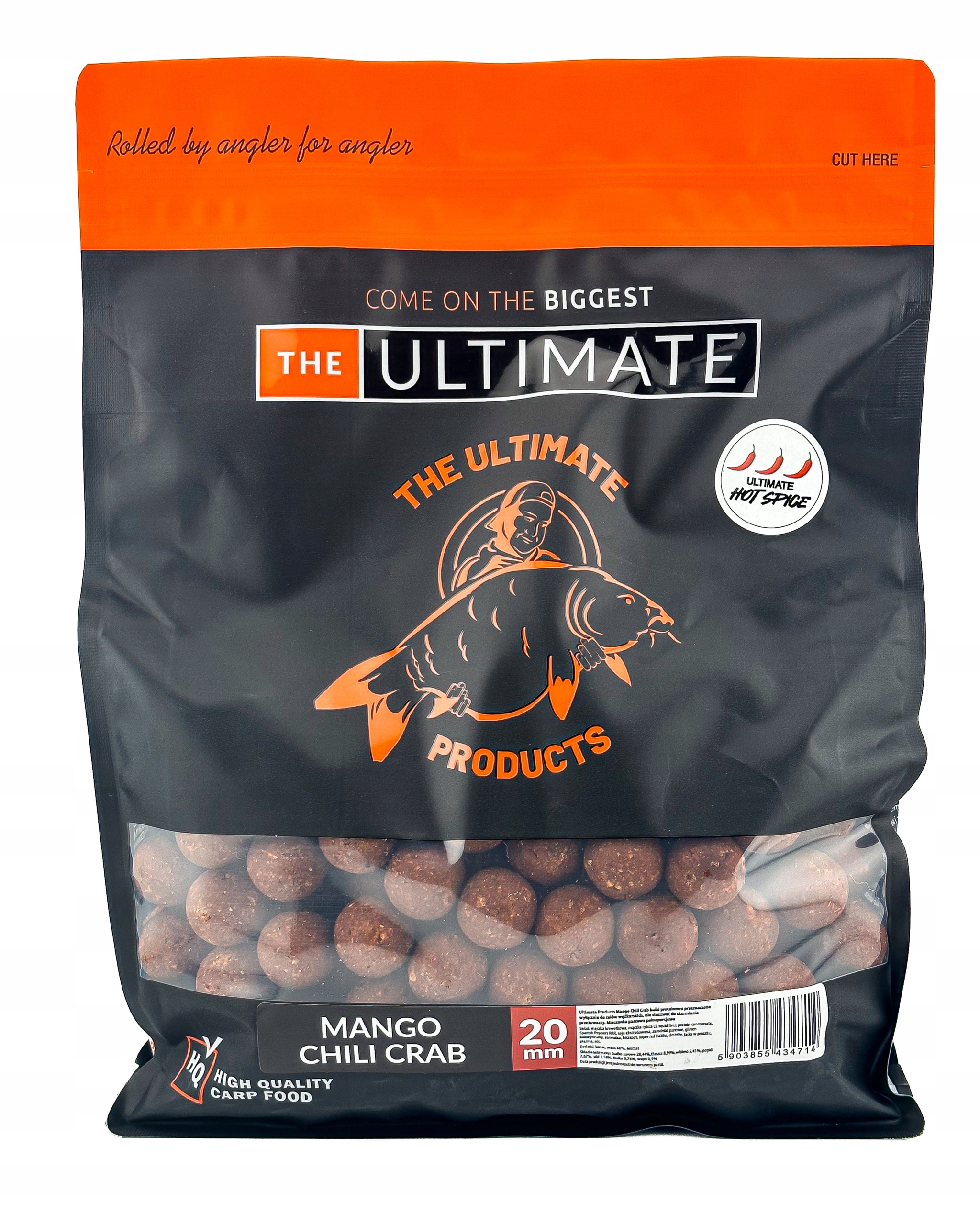 Kulki Proteinowe The Ultimate Mango Chili Crab 20mm 1kg Na Karpia