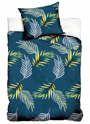 

Komplet Pościeli 140x200 Liście Monstera Rośliny