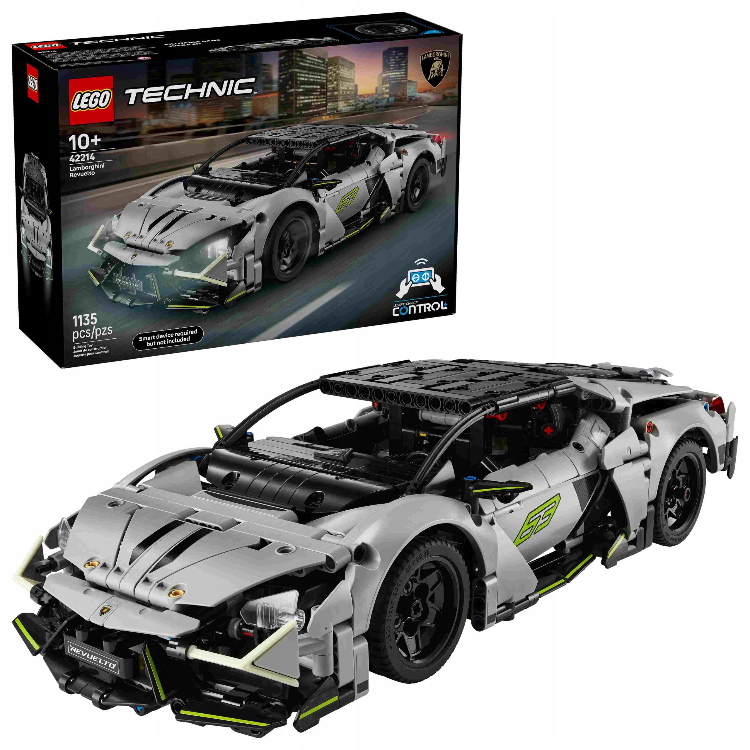 Lego Technic Lamborghini Revuelto Sports Car 42214