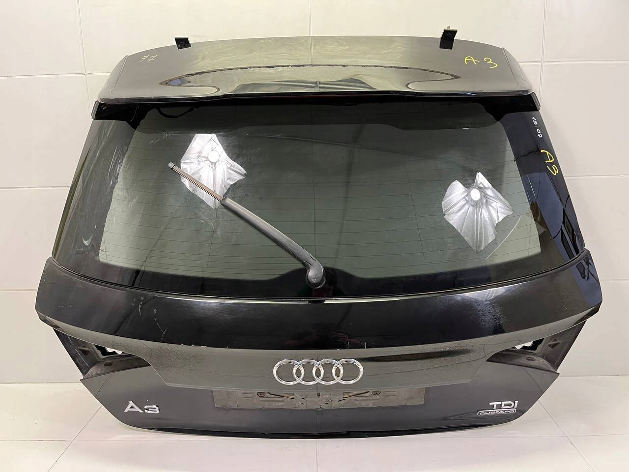 rear trunk door boot Audi A3 8V 2015
