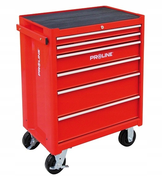 Dílenský vozík 6 zásuvek 69x46x73 cm Proline 33106