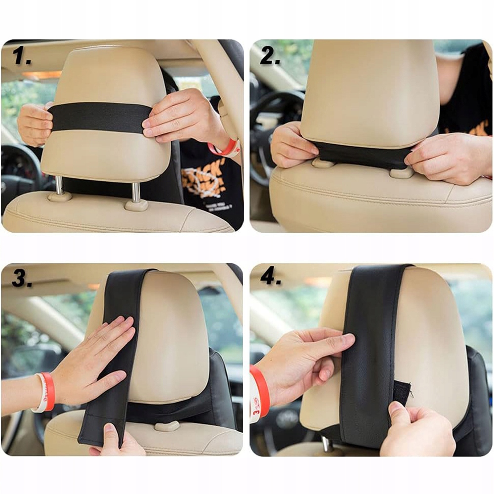 Poduszka Na Zagłówek Samochodu Pod Szyję Poduszka Na Kark Siedzenie Oparcie EAN (GTIN) 0889997407807