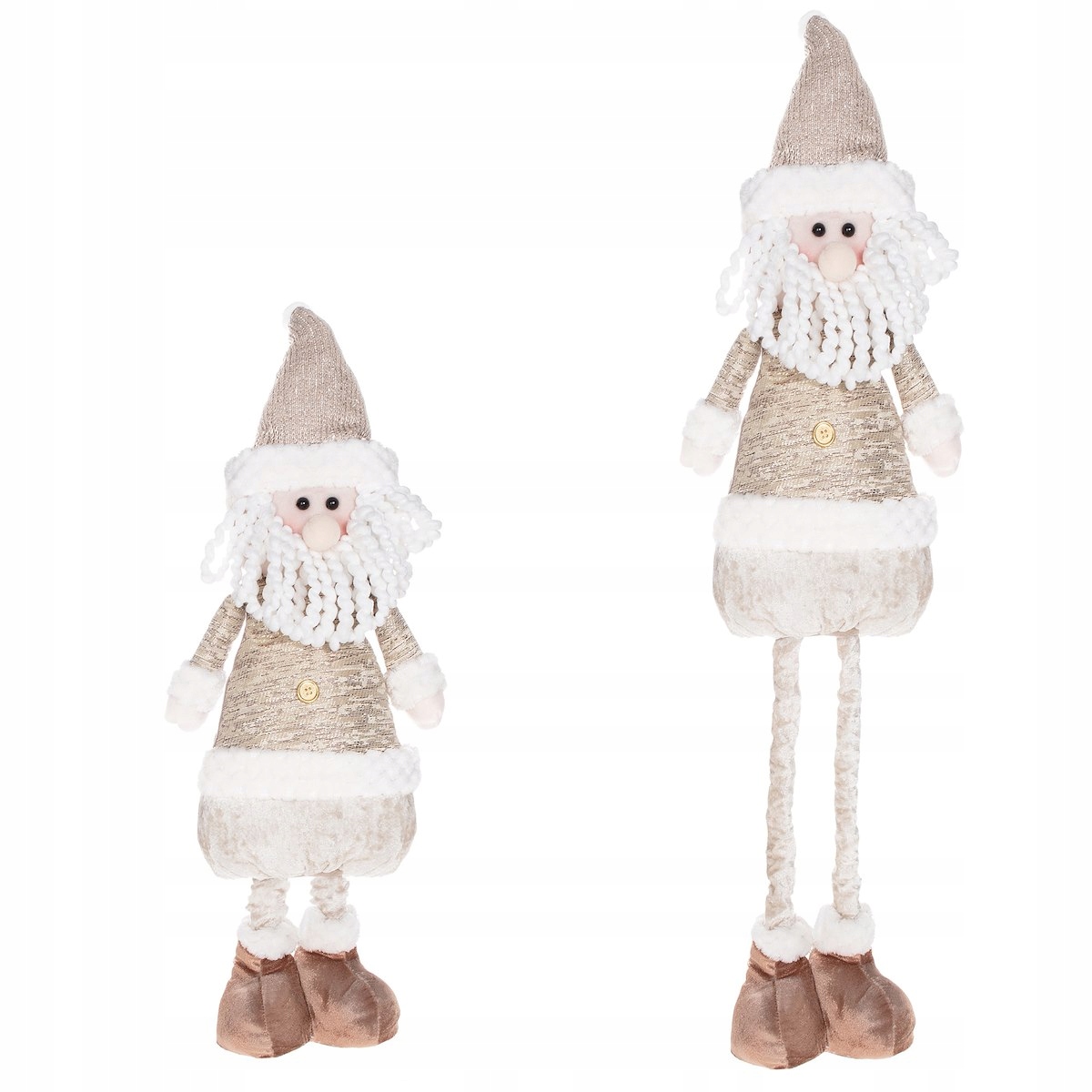 MIKOŁAJ FIGURKA KRASNAL OZDOBA ŚWIĄTECZNA TELESKOPOWE NOGI PREZENT 80cm Marka Springos