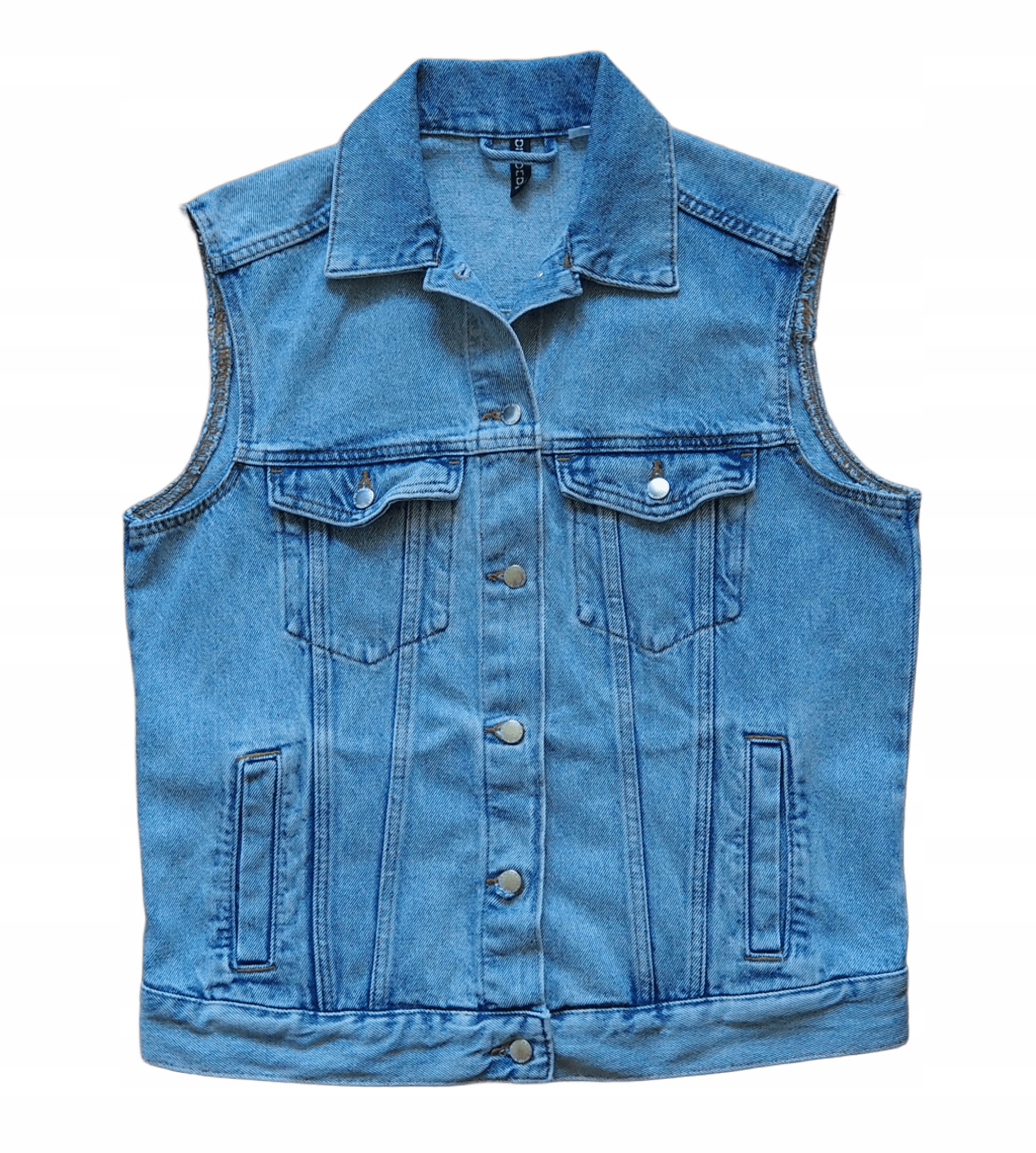 H&M DIVIDED __ JEANSOWA KAMIZELKA __ L • Cena, Opinie Allegro