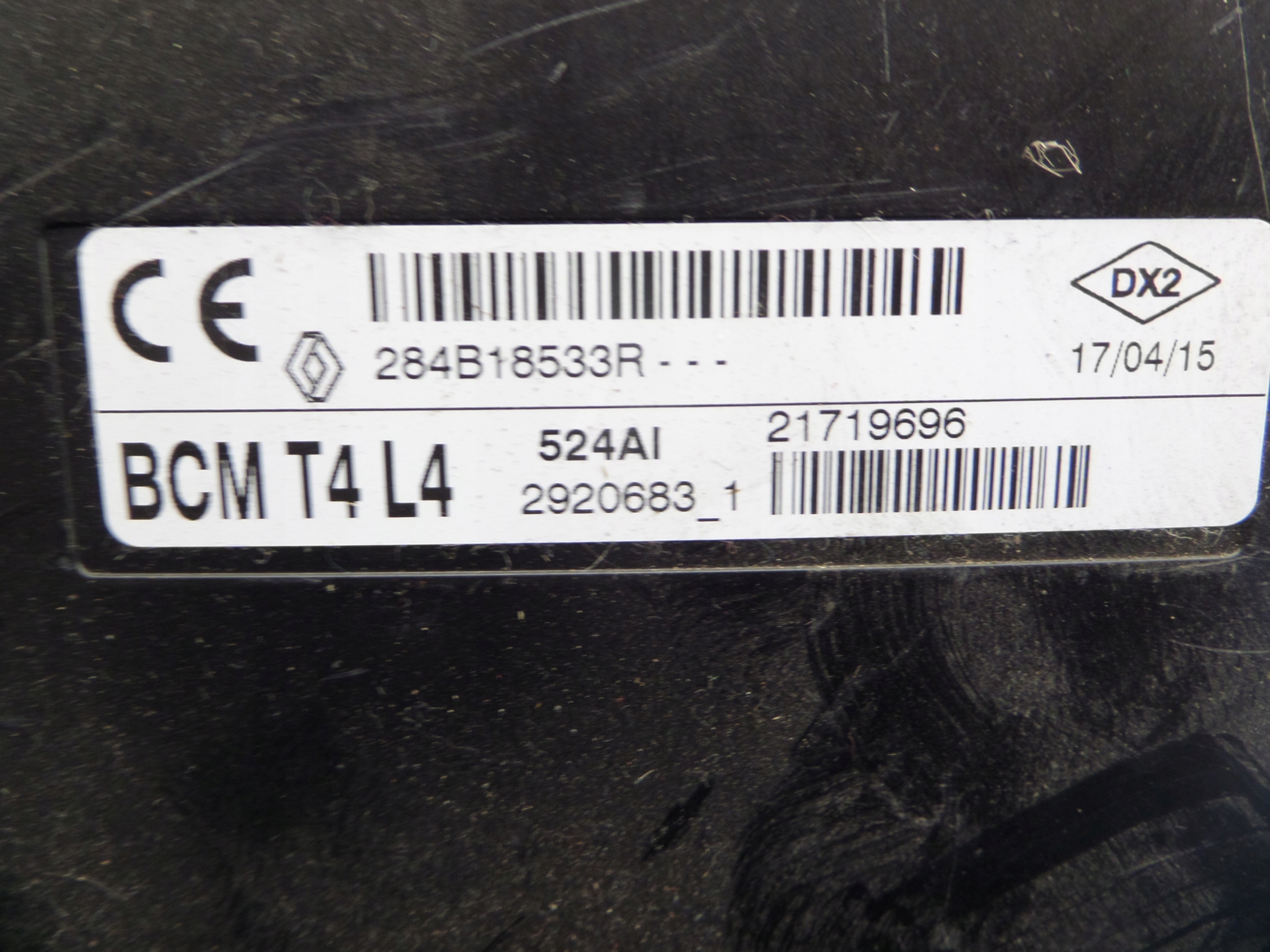 module control unit BCM Vivaro B Trafic III 3