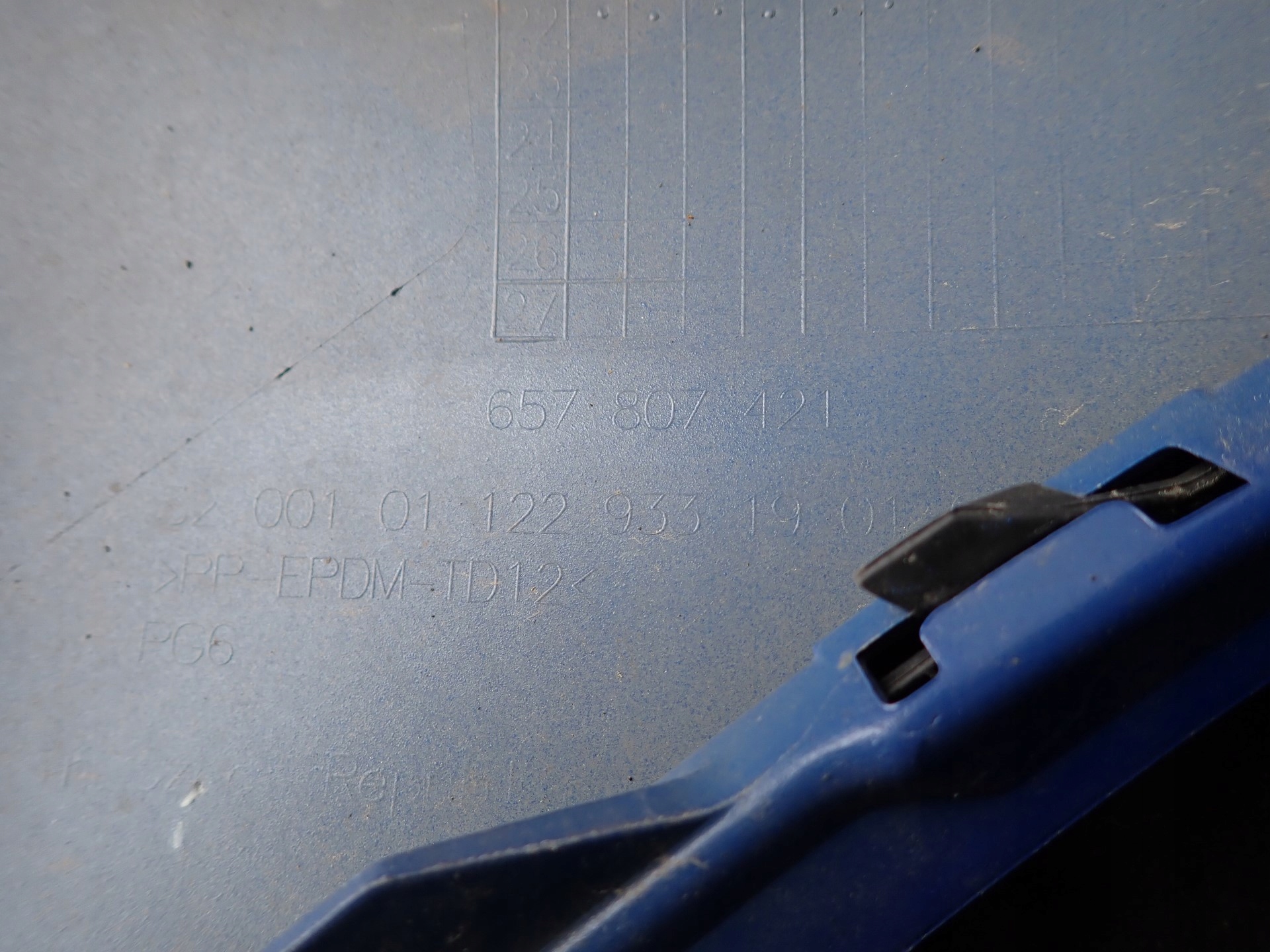 bumper rear part rear SKODA SCALA 567 NW1 2019