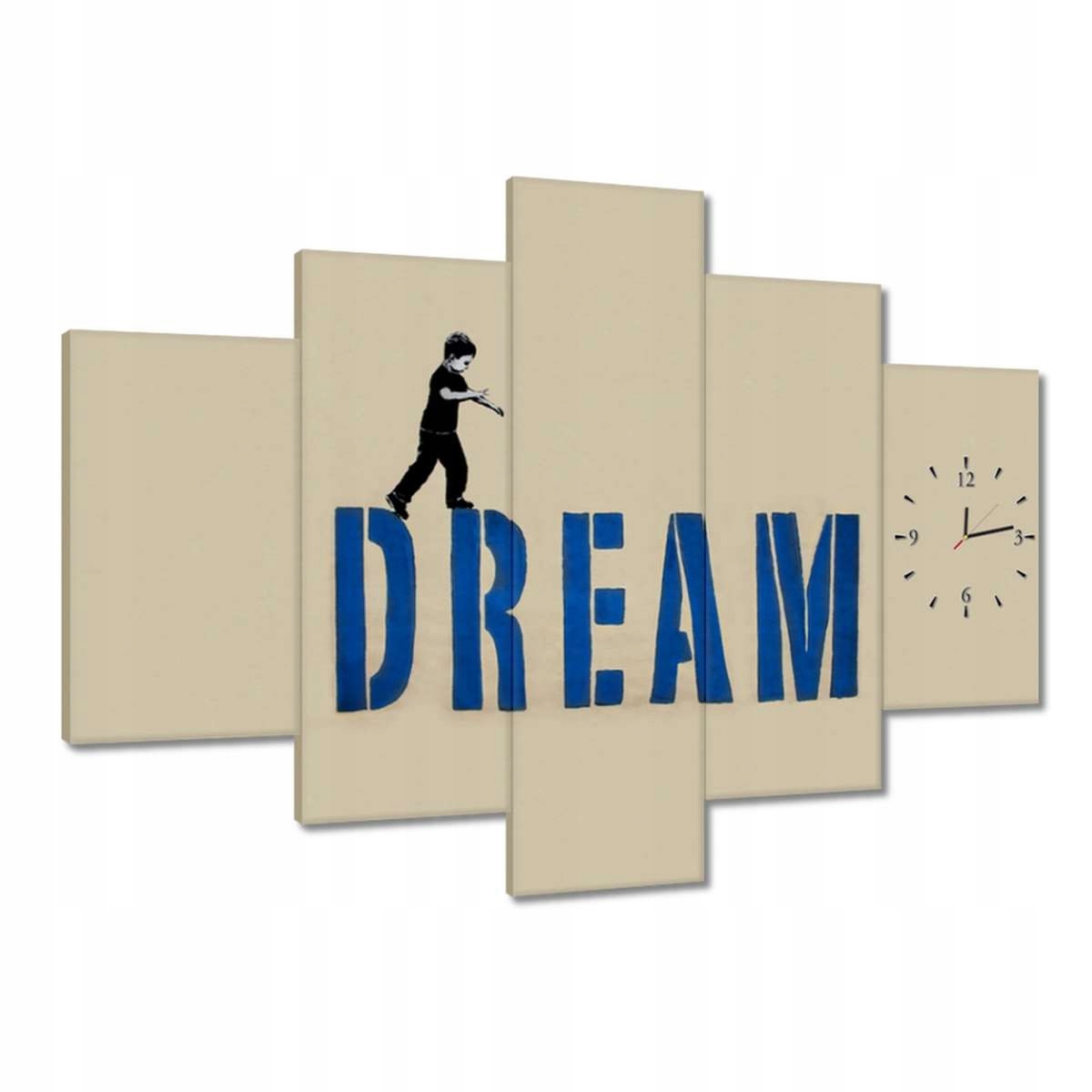 Hodiny 150x105 Dream Stojí za to mať sen