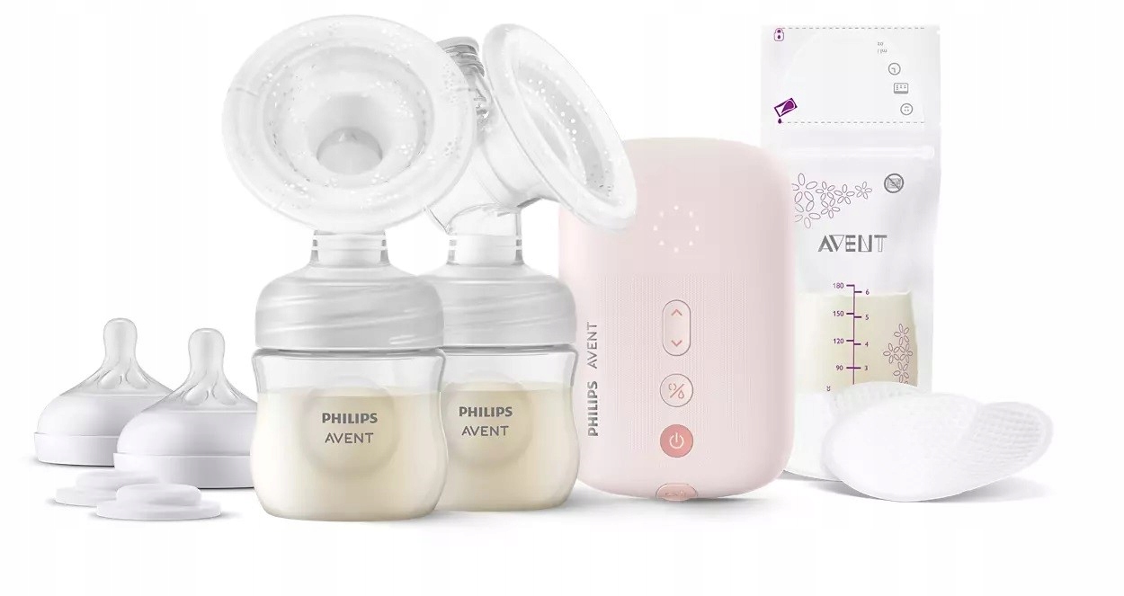 Avent Philips podwójny laktator elektryczny 125 ml Premium SCF397/31