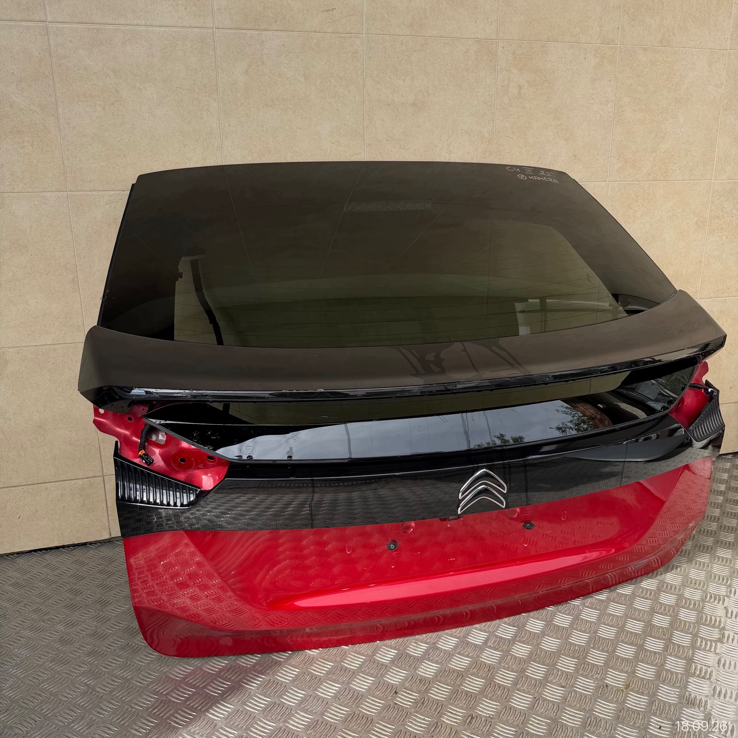 boot doors complete CITROEN C4 III 2024 ROK KAMERA