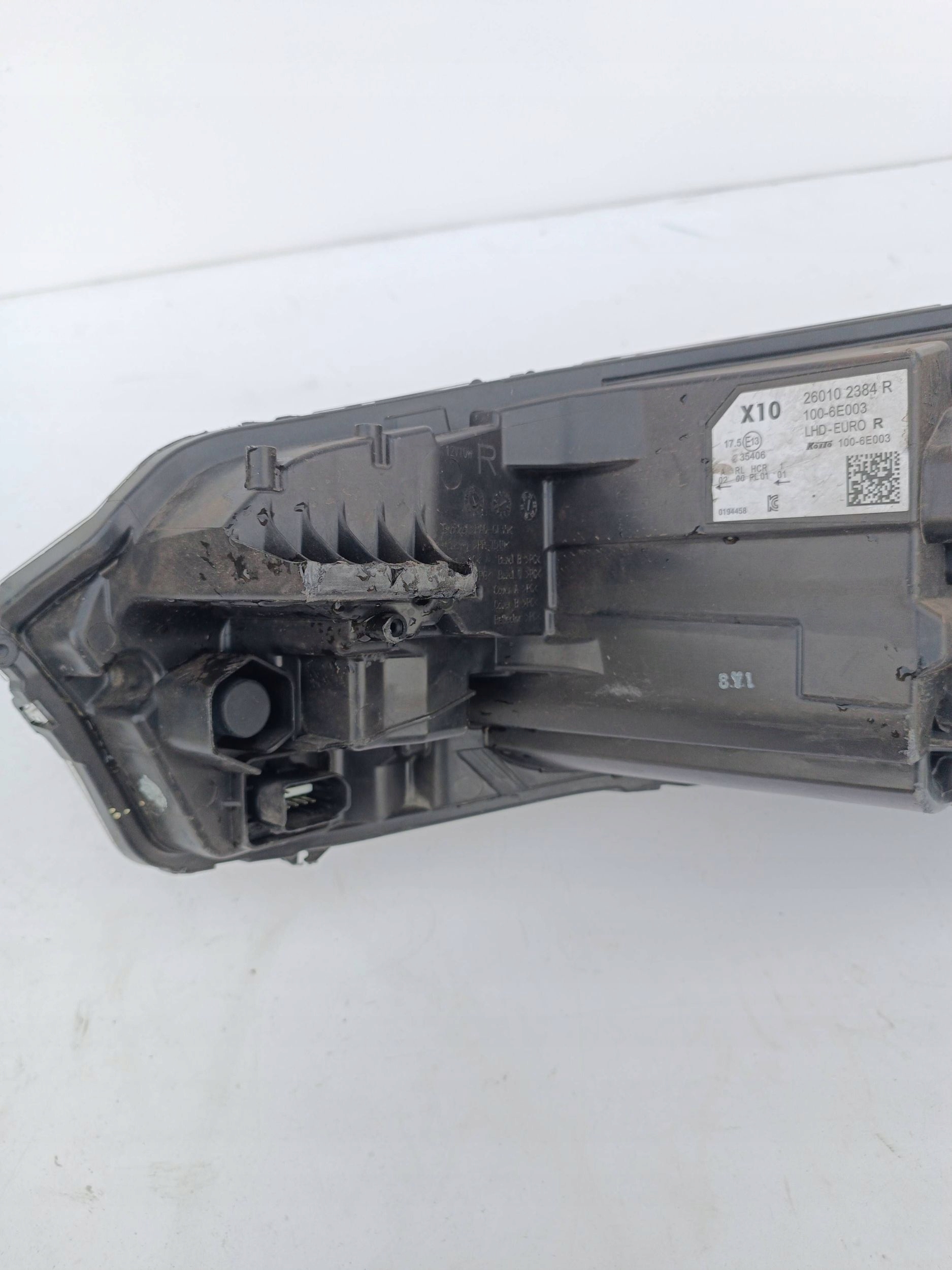 RENAULT ZOE LIFT light front right FULL LED 260102384R
