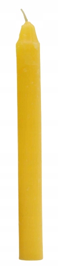 

Żółta świeca intencyjna Modlitwa Radość 12,5 cm