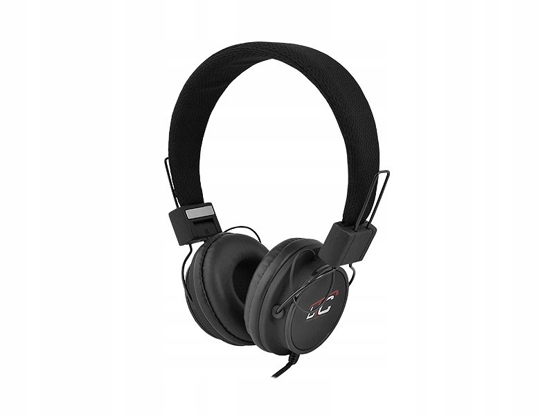 Słuchawki LTC nauszne LTC64, czarne.