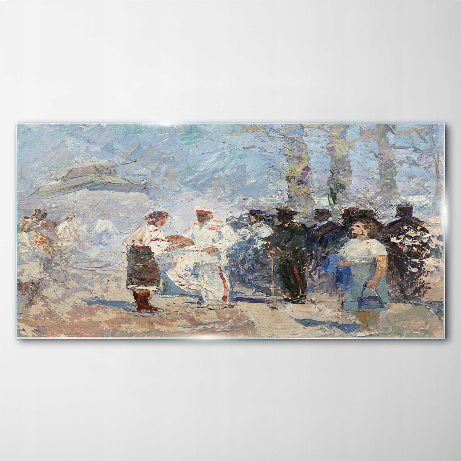 

Obraz z nadrukiem szklany Wojsko czołg 100x50 cm
