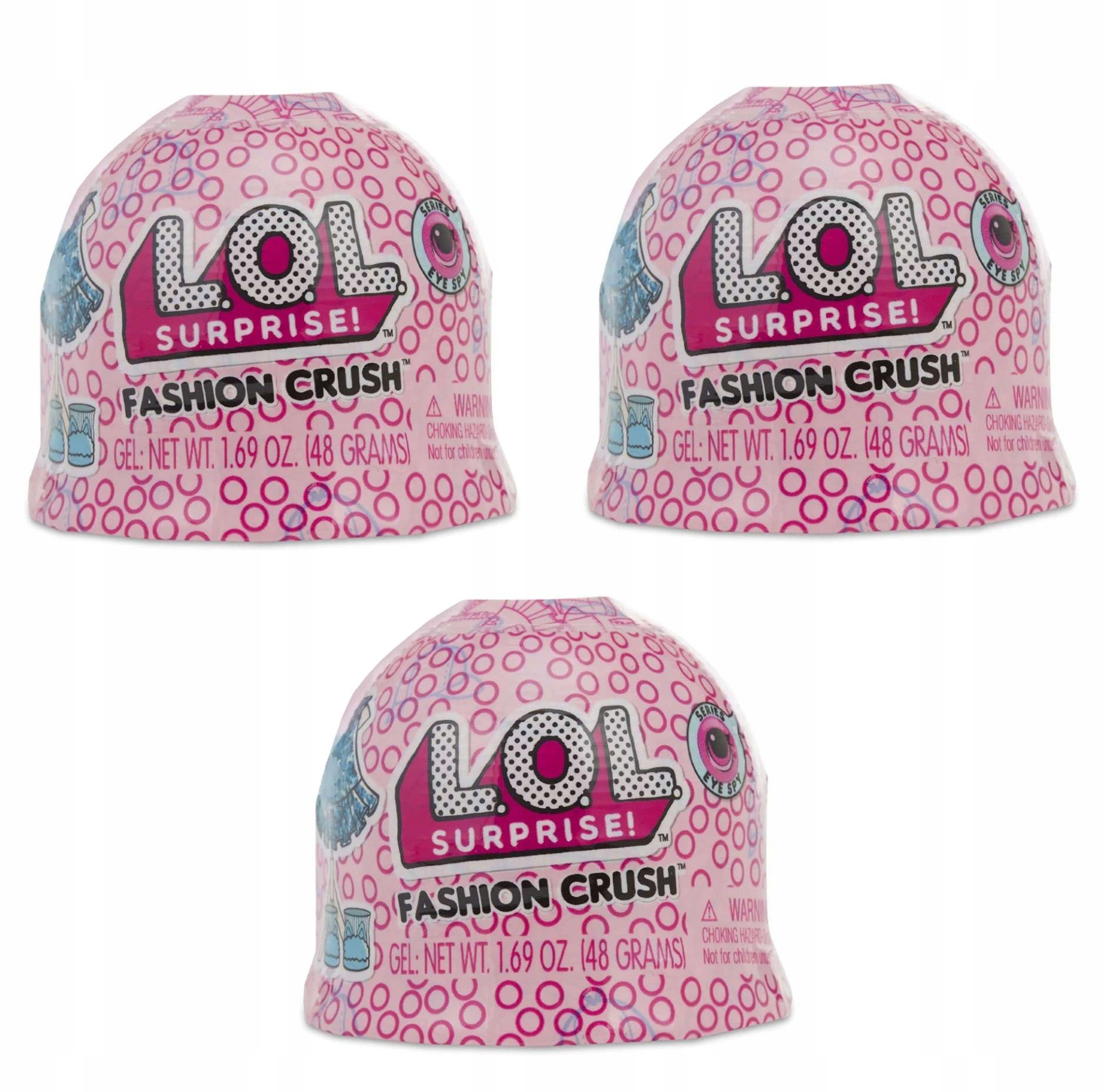 

3x L.o.l. Fashion Crush Akcesoria Dla Lalek