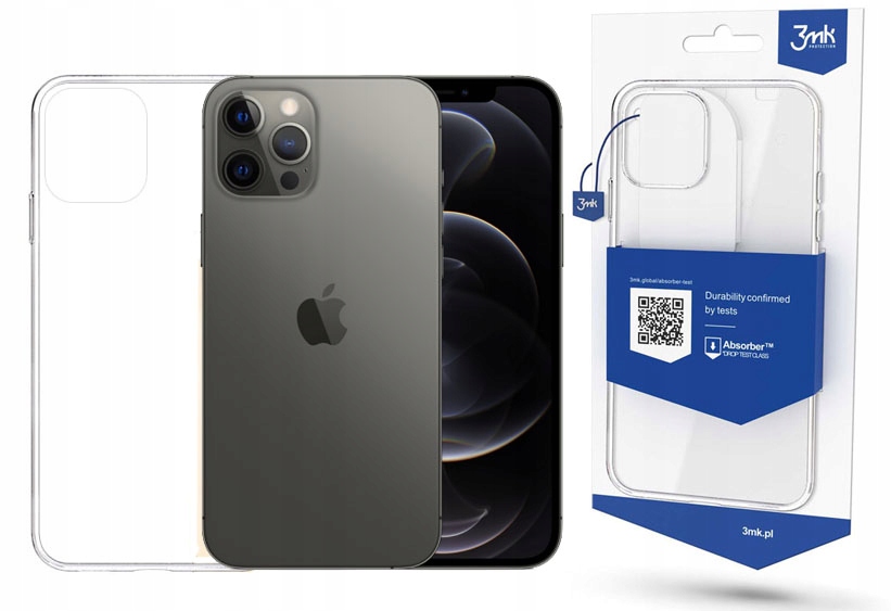

3mk Clear Case do iPhone 12 Pro Max Etui Bezbarwne