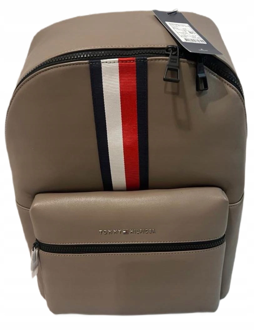 Nový Batoh Tommy Hilfiger Th Kůže Elegantní