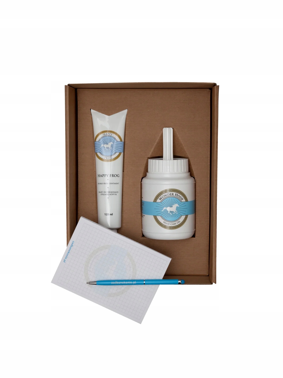 Zestaw do pielęgnacji kopyt SCANDIA HappyFrog + Wonder Hoof