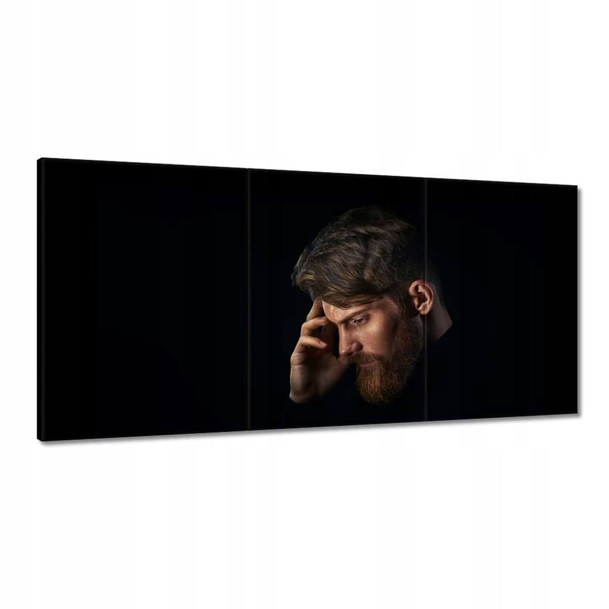 Obrazy 180x90 Štýlový muž s bradou