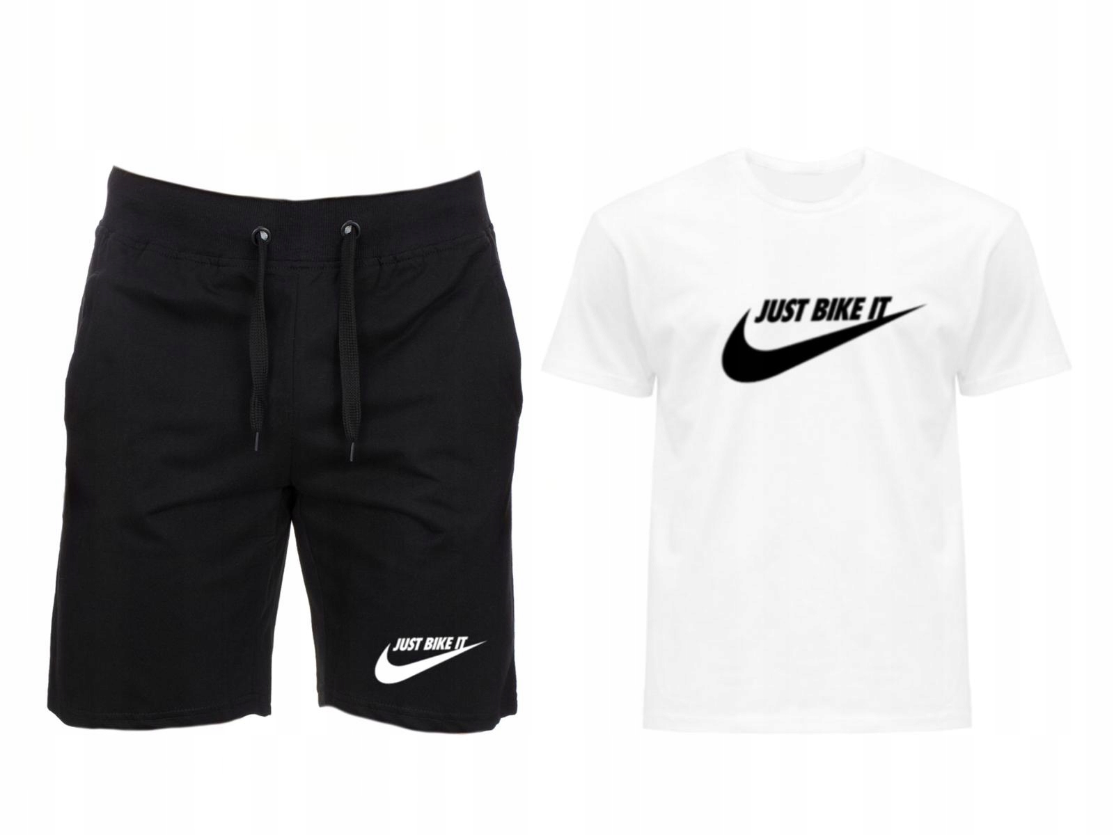 Komplet Tričko Kraťasy Just Bike It Pánské XL