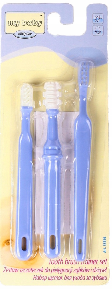 ZESTAW SZCZOTECZEK DO PIELĘGNACJI ZĘBÓW I DZIĄSEŁ 33556